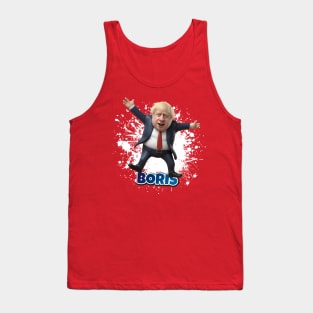 Boris Johnson funny plastic figure Tank Top